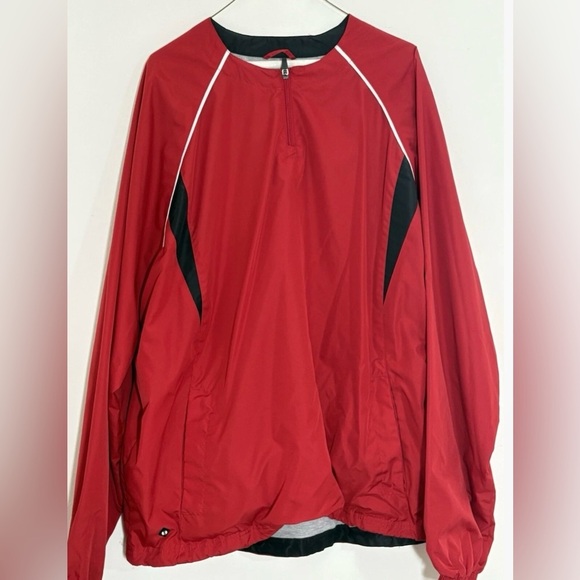 Other - Holloway Golf Baseball 1/4 Zip Warmup Mens Size XL  Pockets Preppy Athletic